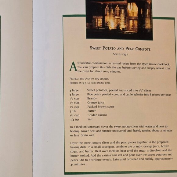 Dining In The Spirit Of Naniboujou Lodge1999 Cookbook Grand Marais Minnesota - Picture 8 of 16